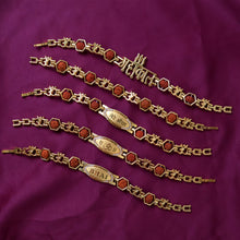 Rudraksh Metal Rakhi Bracelet For Brother (Mix Design  1 Pc)